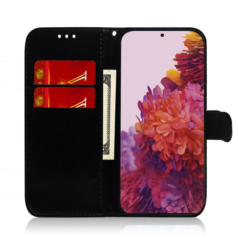 Capa Flip Para Samsung Galaxy S21 Ultra 5G Cor Pura