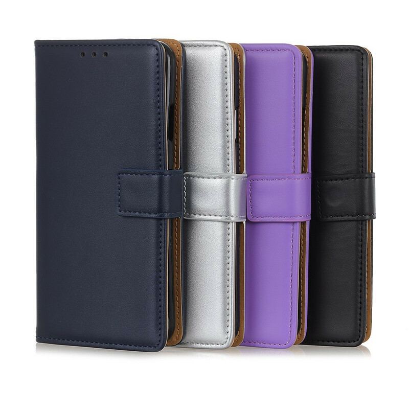 Capa Flip Para Samsung Galaxy S21 Ultra 5G Couro Sintético Liso