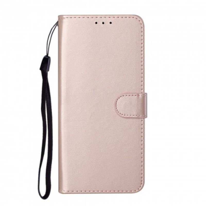 Capa Flip Para Samsung Galaxy S21 Ultra 5G Design Exclusivo Com Cordão