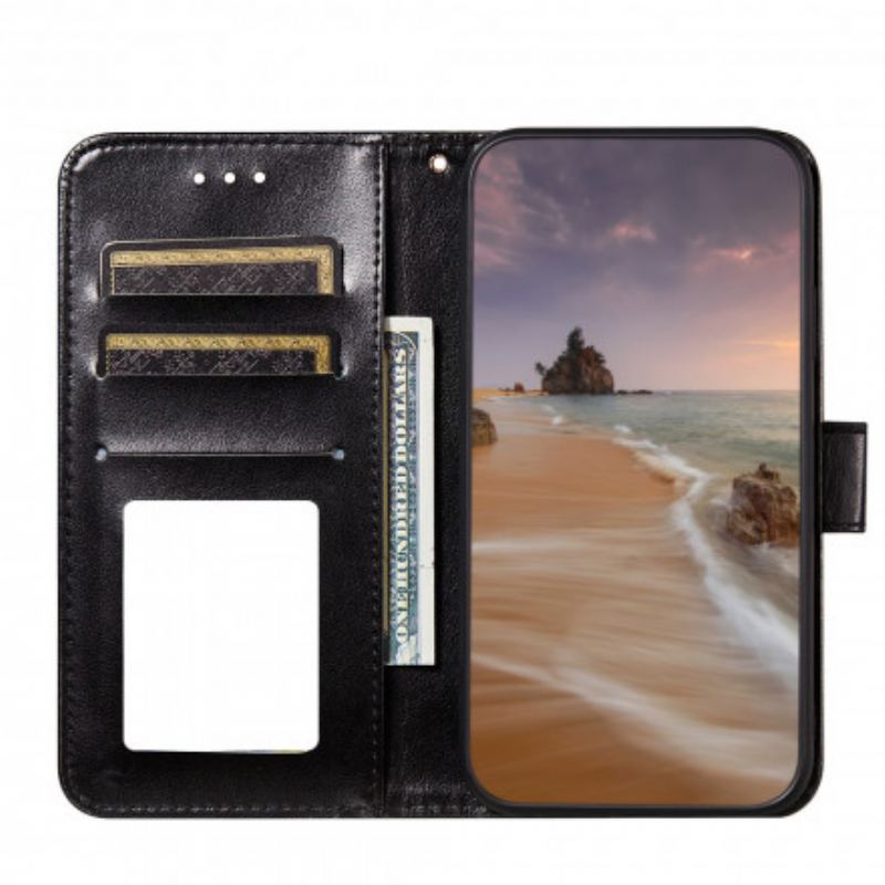 Capa Flip Para Samsung Galaxy S21 Ultra 5G Fecho De Couro Estilo Reversível