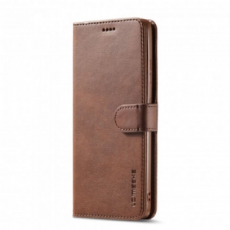 Capa Folio Para Samsung Galaxy S21 Ultra 5G Lc.imeeke Efeito Couro