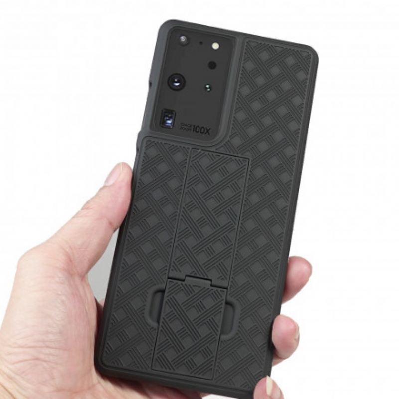 Capa Para Samsung Galaxy S21 Ultra 5G Clipe De Dedo