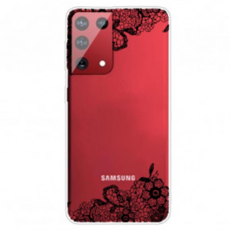 Capa Para Samsung Galaxy S21 Ultra 5G Renda Fina