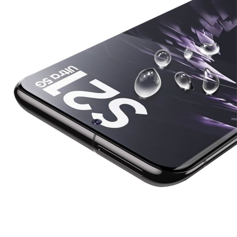 Proteção De Vidro Temperado Para Samsung Galaxy S21 Ultra 5G Amorus