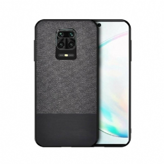 Capa De Celular Para Xiaomi Redmi Note 9S / 9 Pro Couro Falso De Textura Dupla