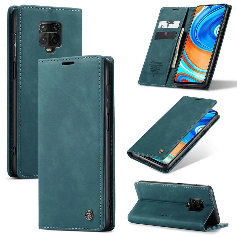 Capa De Celular Para Xiaomi Redmi Note 9S / 9 Pro Flip Caseme Couro Sintético