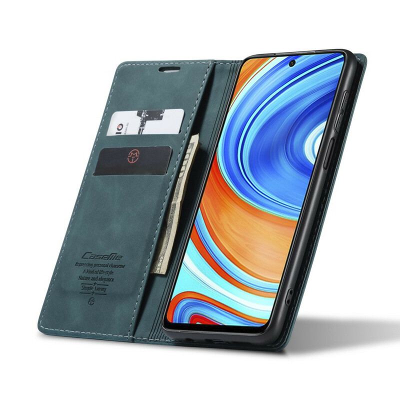 Capa De Celular Para Xiaomi Redmi Note 9S / 9 Pro Flip Caseme Couro Sintético