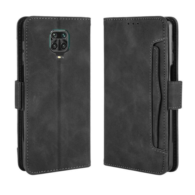 Capa De Couro Para Xiaomi Redmi Note 9S / 9 Pro Cartões Múltiplos