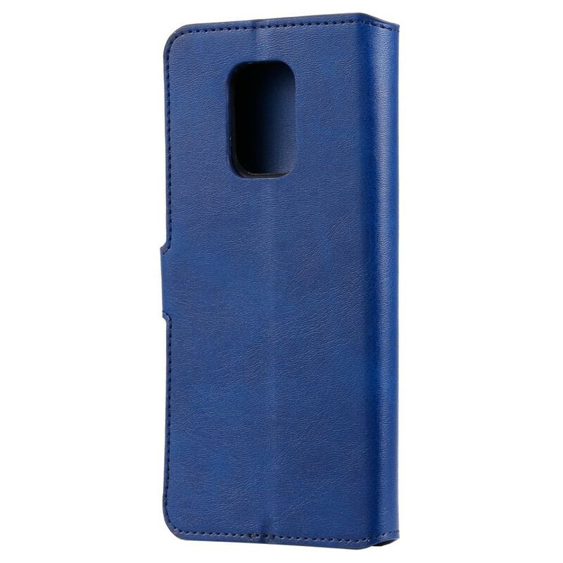 Capa De Couro Para Xiaomi Redmi Note 9S / 9 Pro Estilo Clássico De Couro