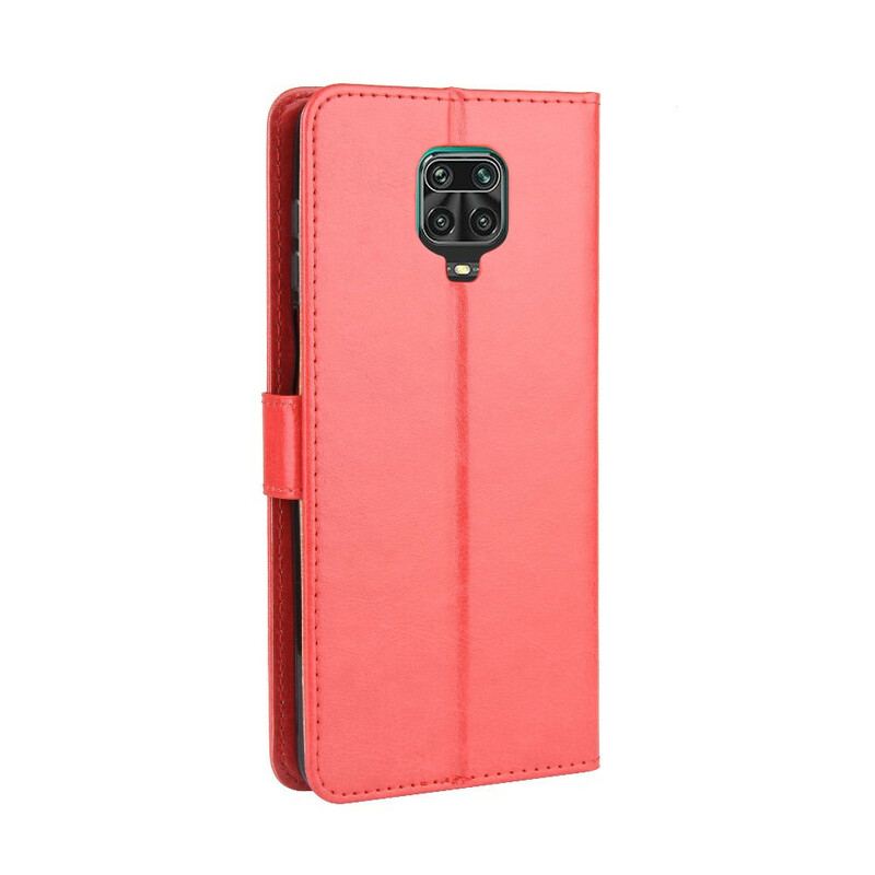 Capa De Couro Para Xiaomi Redmi Note 9S / 9 Pro Couro Falso Chamativo