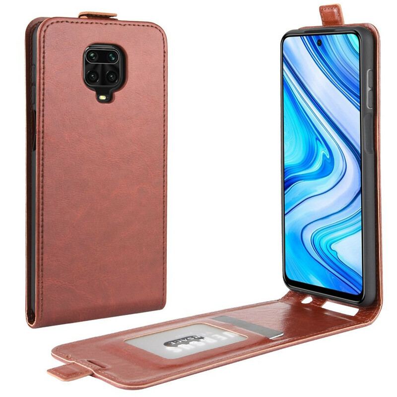 Capa De Couro Para Xiaomi Redmi Note 9S / 9 Pro Flip Dobrável