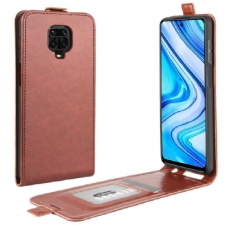 Capa De Couro Para Xiaomi Redmi Note 9S / 9 Pro Flip Dobrável