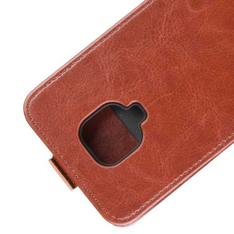 Capa De Couro Para Xiaomi Redmi Note 9S / 9 Pro Flip Dobrável