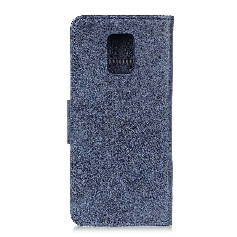 Capa De Couro Para Xiaomi Redmi Note 9S / 9 Pro Couro Litchi Ultra Faux