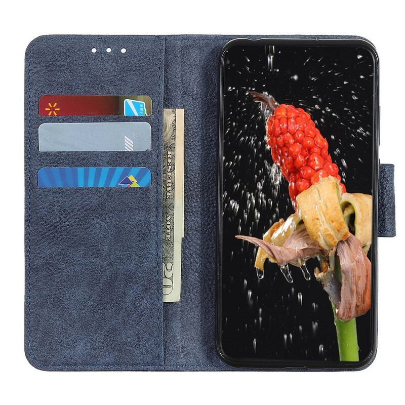 Capa De Couro Para Xiaomi Redmi Note 9S / 9 Pro Couro Litchi Ultra Faux