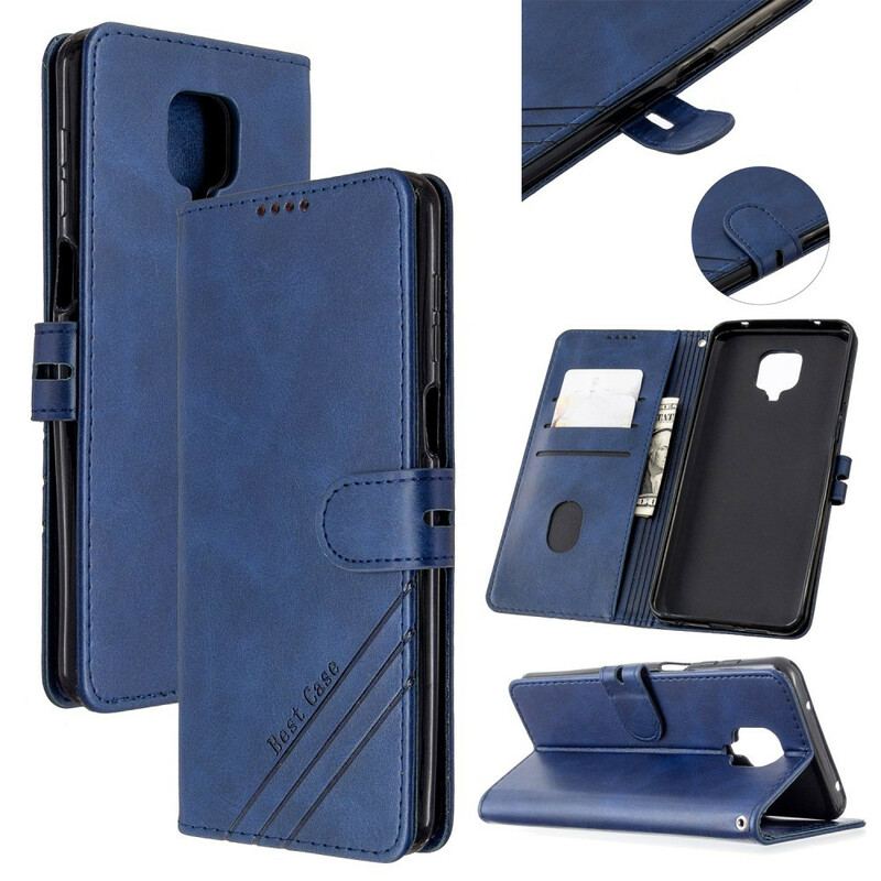 Capa Flip Para Xiaomi Redmi Note 9S / 9 Pro Melhor Caso