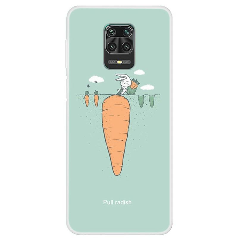 Capa Para Xiaomi Redmi Note 9S / 9 Pro Coelho No Jardim