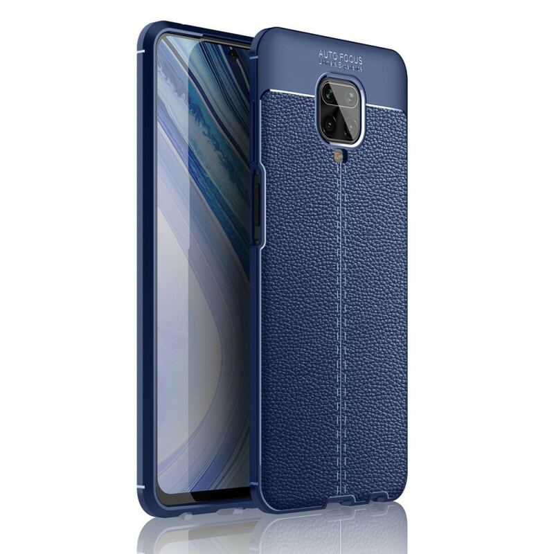 Capa Para Xiaomi Redmi Note 9S / 9 Pro Efeito Couro Lichia