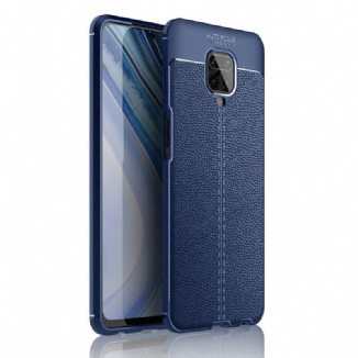 Capa Para Xiaomi Redmi Note 9S / 9 Pro Efeito Couro Lichia