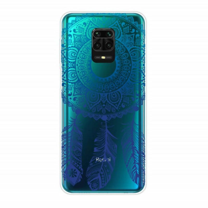 Capa Para Xiaomi Redmi Note 9S / 9 Pro Mandala De Flor Única