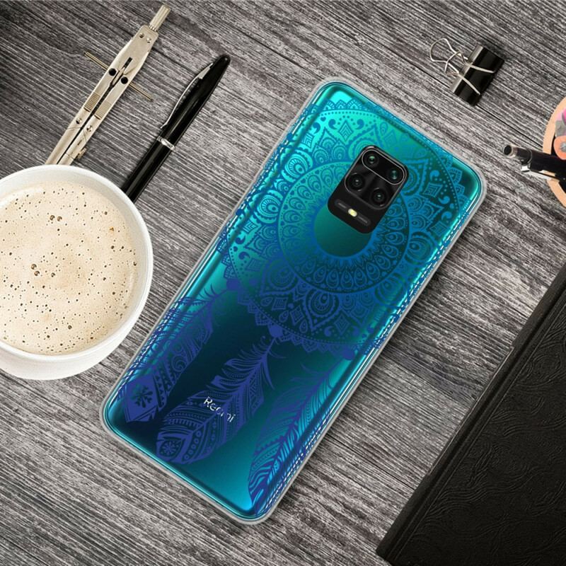 Capa Para Xiaomi Redmi Note 9S / 9 Pro Mandala De Flor Única