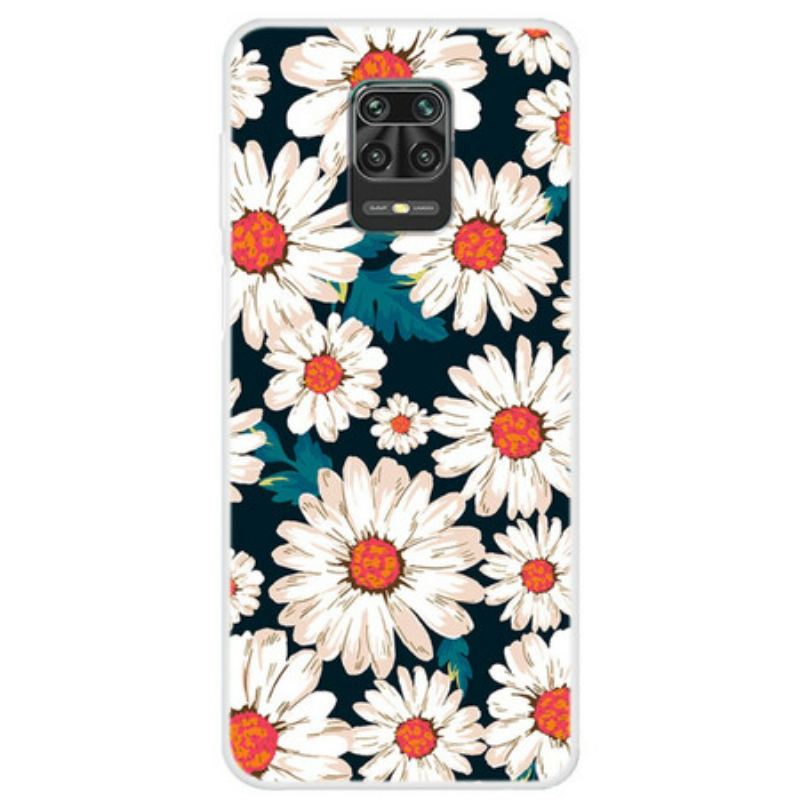 Capa Para Xiaomi Redmi Note 9S / 9 Pro Margaridas