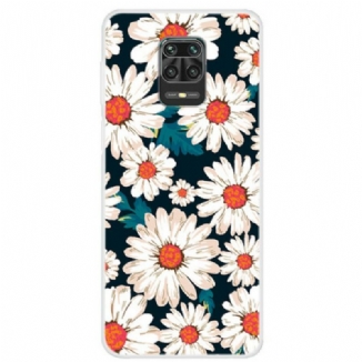 Capa Para Xiaomi Redmi Note 9S / 9 Pro Margaridas