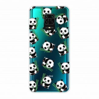 Capa Para Xiaomi Redmi Note 9S / 9 Pro Pequenos Pandas