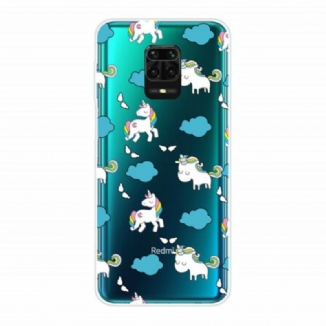 Capa Para Xiaomi Redmi Note 9S / 9 Pro Pequenos Unicórnios