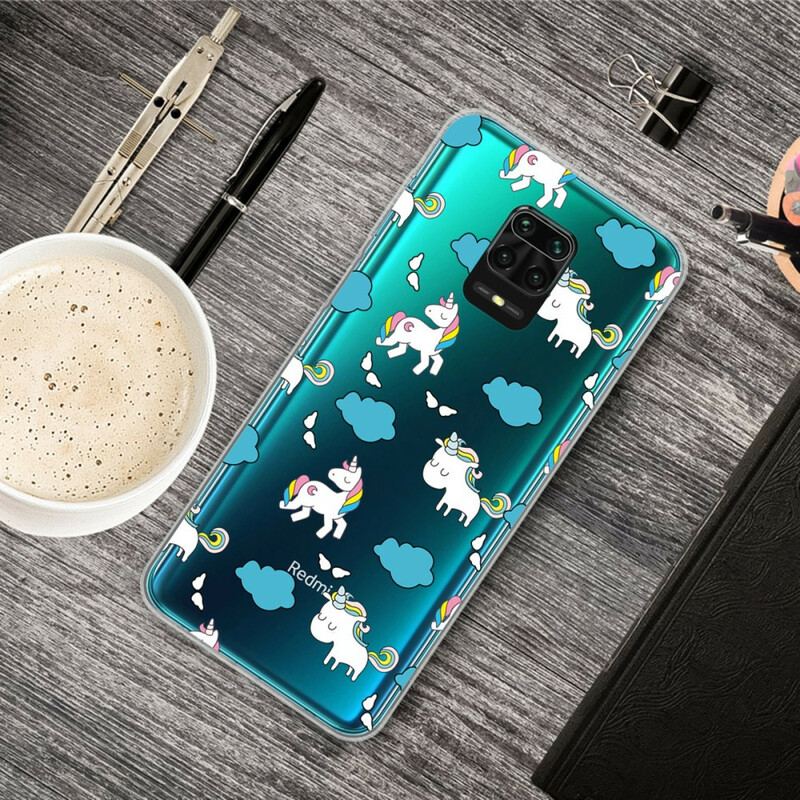 Capa Para Xiaomi Redmi Note 9S / 9 Pro Pequenos Unicórnios