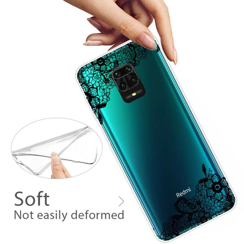 Capa Para Xiaomi Redmi Note 9S / 9 Pro Renda Fina