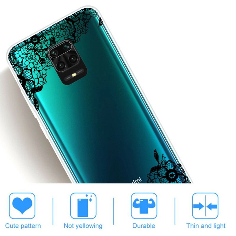 Capa Para Xiaomi Redmi Note 9S / 9 Pro Renda Fina