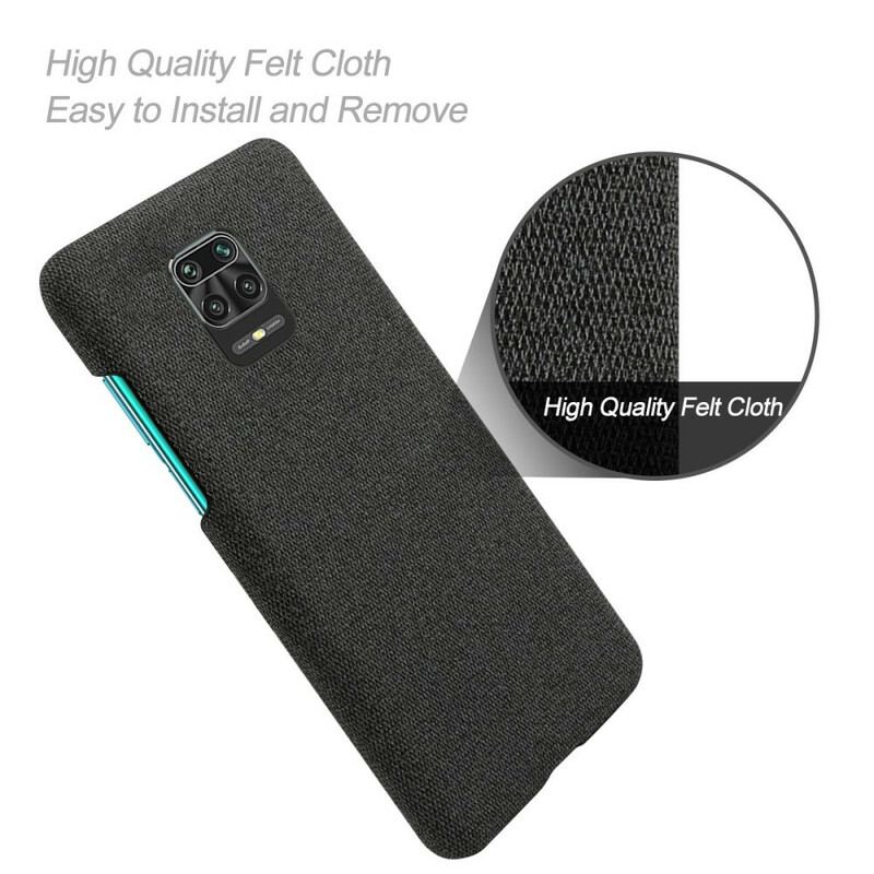 Capa Para Xiaomi Redmi Note 9S / 9 Pro Tecido Chique Ksq