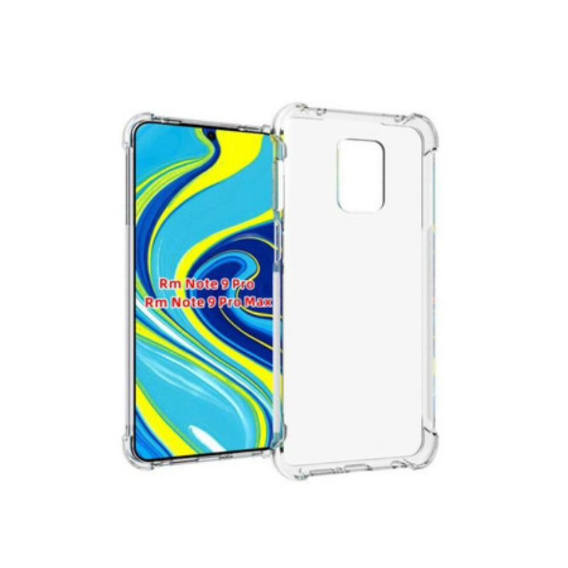 Capa Para Xiaomi Redmi Note 9S / 9 Pro Transparente Reforçado