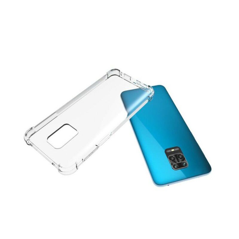 Capa Para Xiaomi Redmi Note 9S / 9 Pro Transparente Reforçado