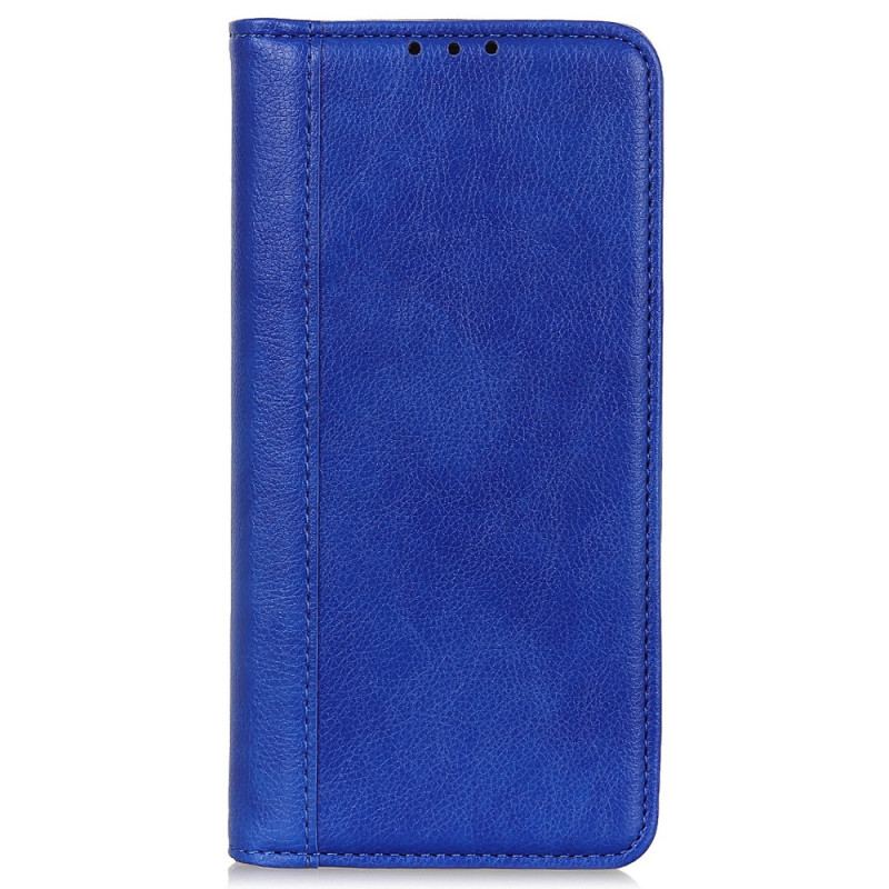 Capa De Celular Para Honor Magic 5 Lite Flip Elegante Couro Rachado