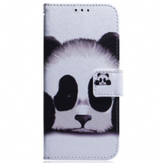 Capa Flip Para Honor Magic 5 Lite De Cordão Strappy Panda