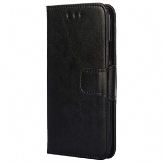 Capa Flip Para Honor Magic 5 Lite Efeito Couro Vintage