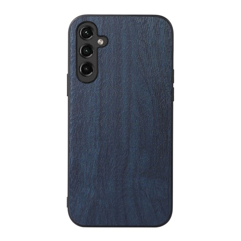 Capa De Celular Para Samsung Galaxy A14 / A14 5G Couro Sintético Efeito De Madeira