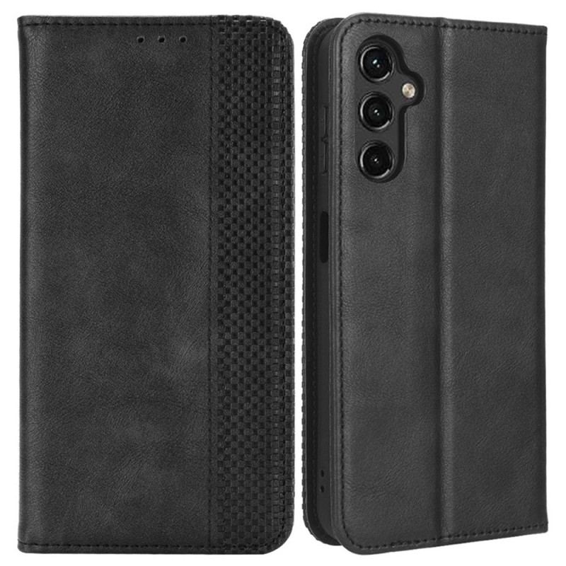 Capa De Celular Para Samsung Galaxy A14 / A14 5G Flip Clássico Vintage