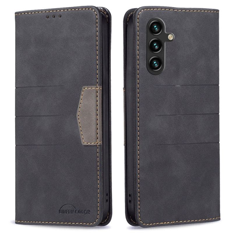 Capa De Celular Para Samsung Galaxy A14 / A14 5G Flip Cor Binfe