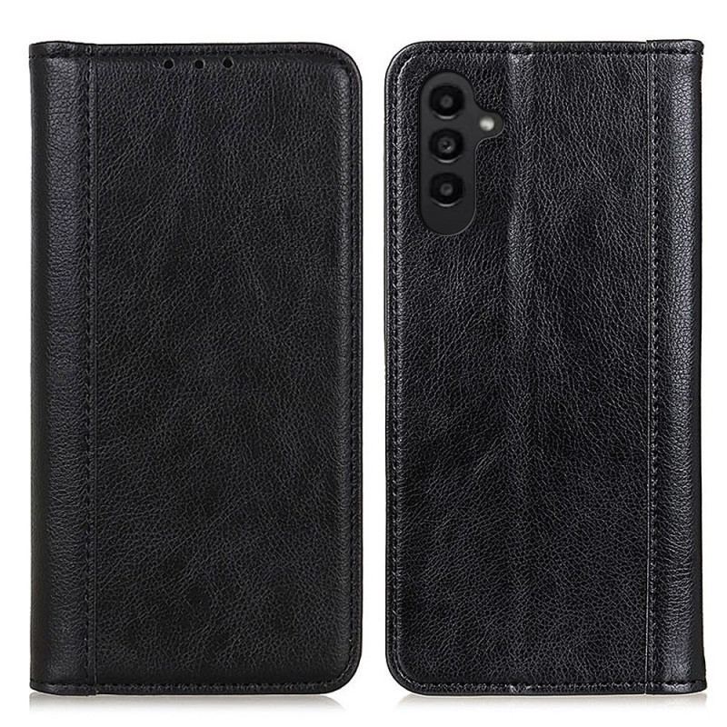 Capa De Celular Para Samsung Galaxy A14 / A14 5G Flip Elegante Couro Rachado