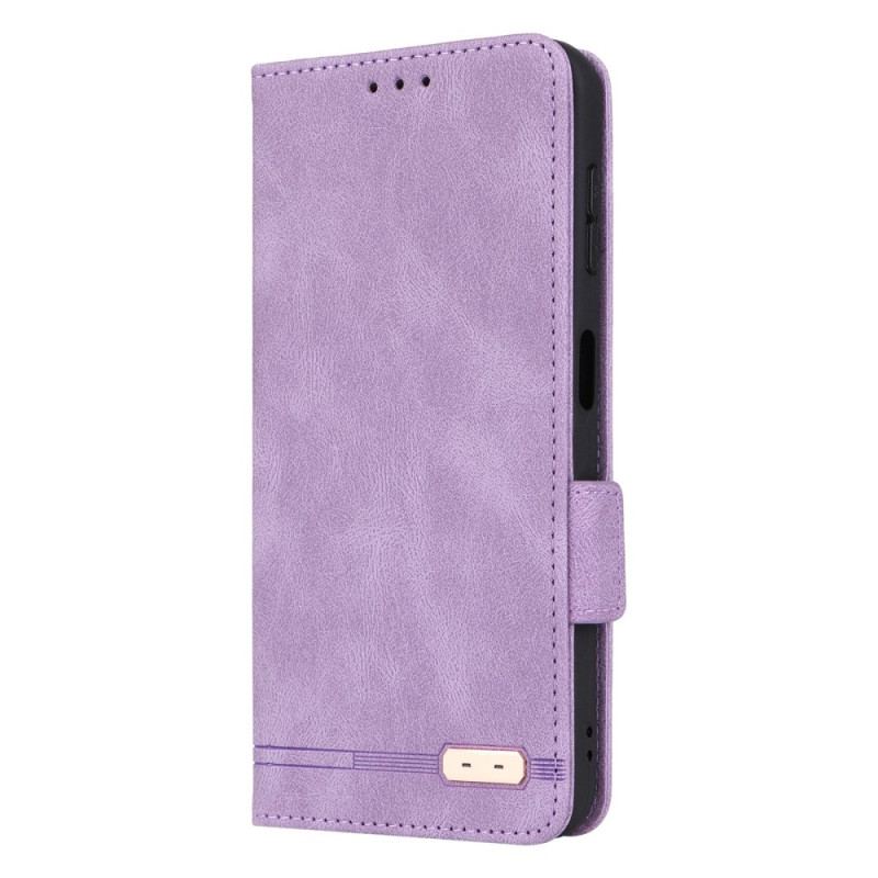 Capa De Celular Para Samsung Galaxy A14 / A14 5G Flip Textura De Couro