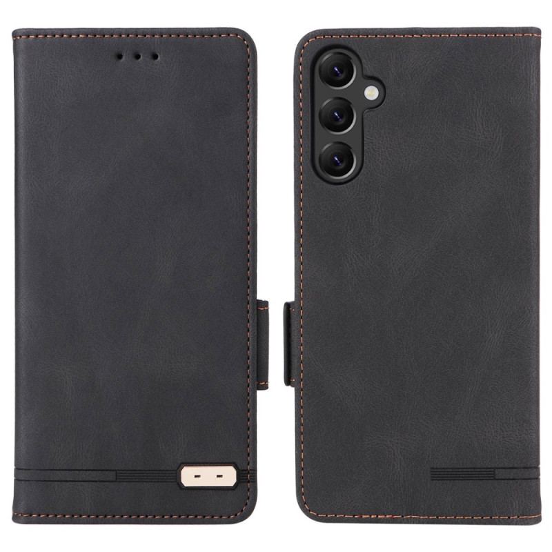 Capa De Celular Para Samsung Galaxy A14 / A14 5G Flip Textura De Couro