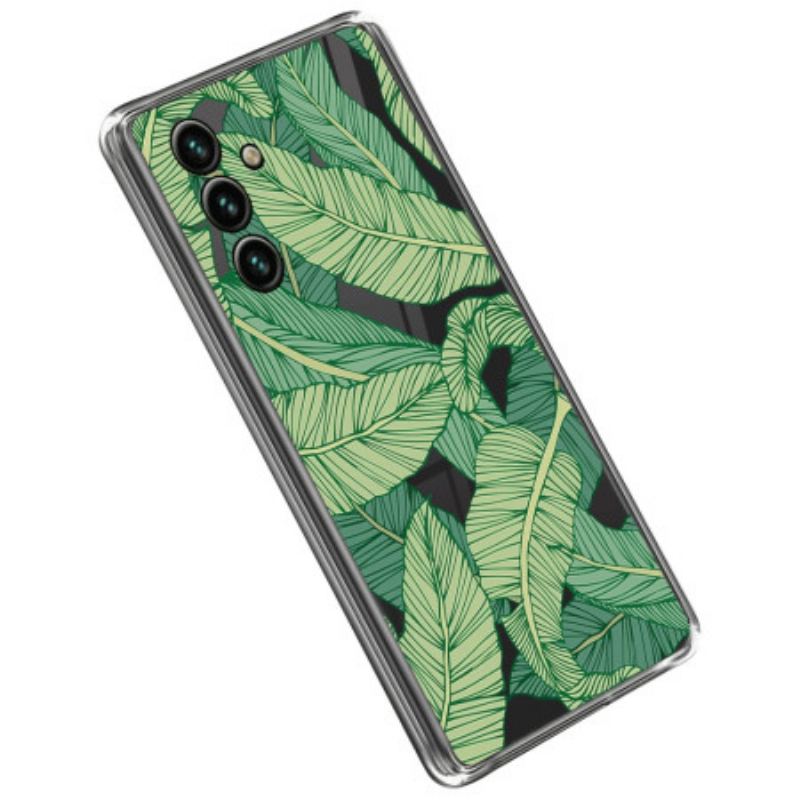 Capa De Celular Para Samsung Galaxy A14 / A14 5G Folhas