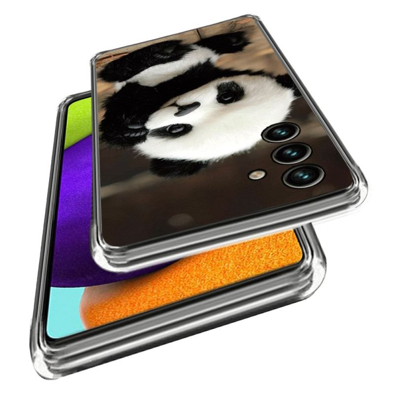 Capa De Celular Para Samsung Galaxy A14 / A14 5G Panda Flexível