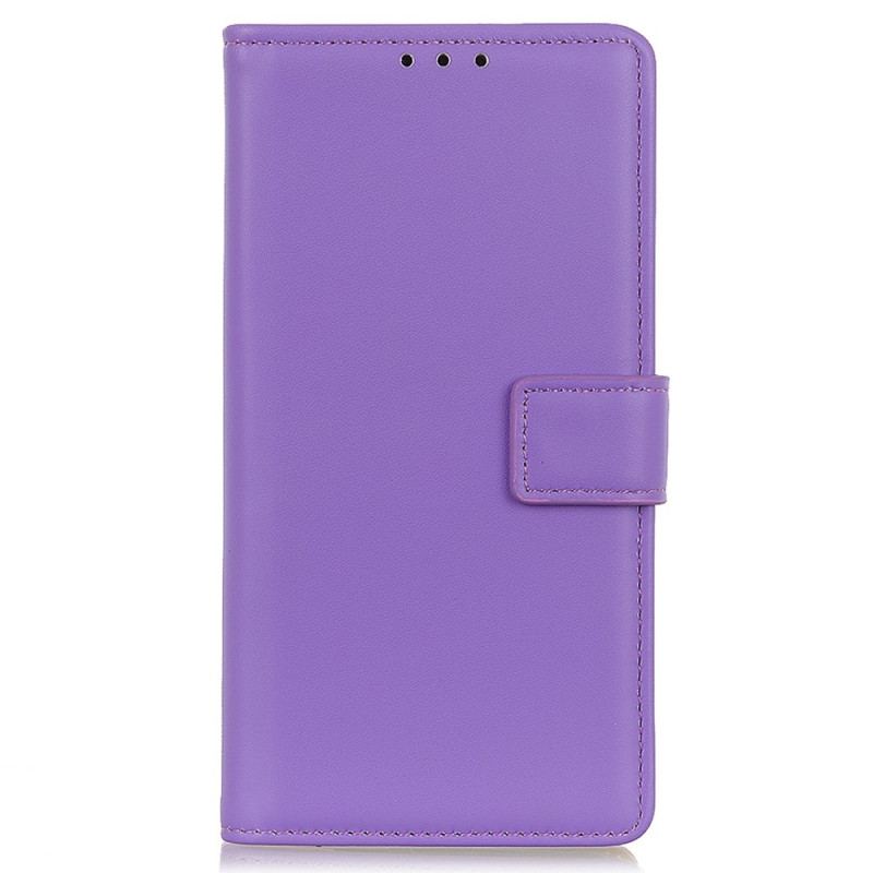 Capa De Couro Para Samsung Galaxy A14 / A14 5G Estilo De Couro