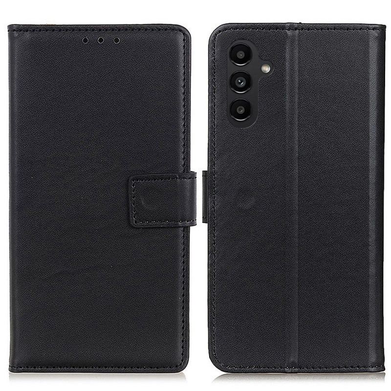 Capa De Couro Para Samsung Galaxy A14 / A14 5G Estilo De Couro