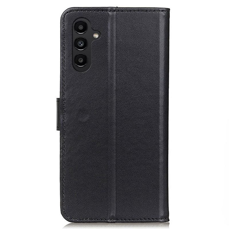 Capa De Couro Para Samsung Galaxy A14 / A14 5G Estilo De Couro