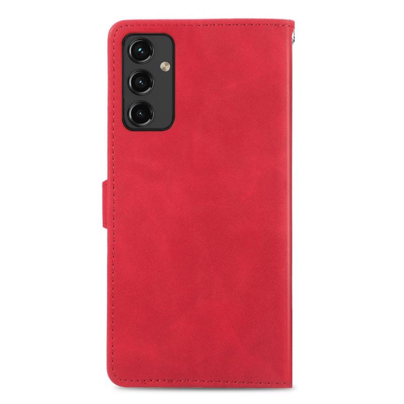 Capa De Couro Para Samsung Galaxy A14 / A14 5G Porta Moedas Rendado